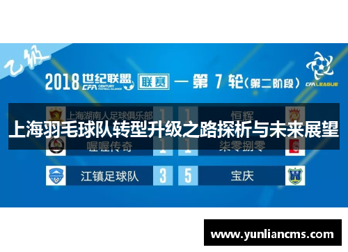 上海羽毛球队转型升级之路探析与未来展望