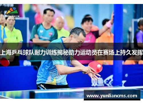 上海乒乓球队耐力训练揭秘助力运动员在赛场上持久发挥